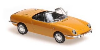 Fiat 850 Sport Spider 1968 yellow 1:43 Minichamps