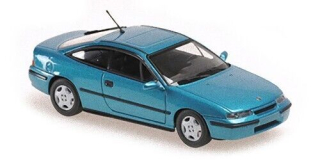 Opel Calibra 1989 turquoise metallic 1:43 Minichamps