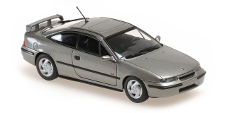Opel Calibra 1989 grey metallic 1:43 Minichamps