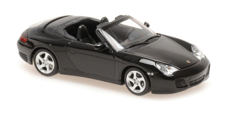 Porsche 911 4S Cabriolet 2003 black 1:43 Minichamps