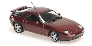 Porsche 928 GTS 1991 red metallic 1:43 Minichamps