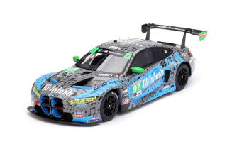 BMW M4 GT3 #97 Auberlen/Hull 2nd Laguna Seca GTD 2023 Turner Motosports IMSA 1:18 TopSpeed Models
