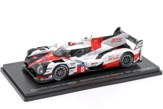 Toyota TS050 Hybrid #8 Buemi, Davidson, Nakajima 8th 24h LeMans 2017 1:43 Spark 