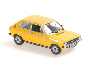Audi 50 1975 yellow 1:43 Minichamps