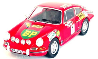 Porsche 911 L #1 Peterson/Svedberg Rallye Sweden 1970 1:43 Troféu