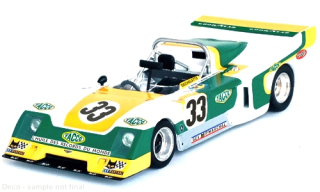 Chevron B36 RHD #33 Dechelette/Dechelette/Tarres 24H Le Mans 1979 1:43 Troféu