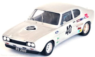 Ford Capri MK I 2600 RS #40 G.Birrell Silverstone 1971 1:43 Troféu