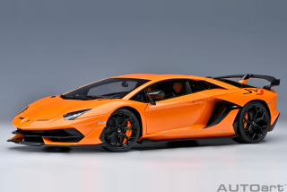Lamborghini Aventador SVJ 2019 pearl orange 1:18 AUTOart