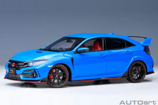 Honda Civic Type R FK8 2021 racing blue pearl 1:18 AUTOart