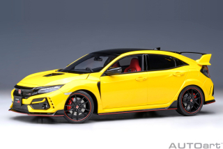 Honda Civic Type R FK8 2021 yellow 1:18 AUTOart