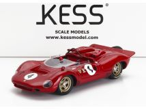 Ferrari 350 P4 Spider Can-Am s/n0858 #4 C.Amon Tasman GP Longford 1968 red 1:43 KESS Model 