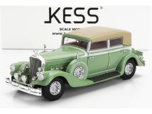 Pierce Arrow 124 Convertible Berline Sedan Le Baron Closed 1933 light green 1:43 KESS Model 
