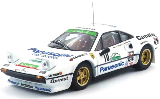 Ferrari 308 GTB #10 Tognana/De Antoni 2nd Rally Colline di Romagna 1982 1:43 Best Model