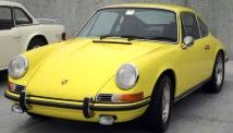 Porsche 911 S Coupe 1969 yellow 1:12 Top Marques Collectibles