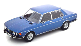 BMW 3.0S E3 MKII 1971 blue metallic 1:18 KK Scale