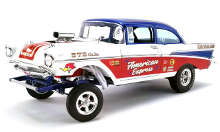 Chevrolet Bell Air Gasser *American Express* 1957 1:18 Acme Diecast