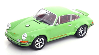 Porsche 911 By Singer Coupe 2014 green 1:18 KK Scale