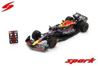 Oracle Red Bull Racing RB19 #1 M.Verstappen Winner Dutch GP 2023 with Pit Board 1:43 Spark 