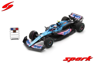 Alpine A523 BWT #10 P.Gasly 3rd Dutch GP 2023 with Pit Board 1:43 Spark 