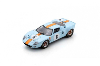 Ford GT40 #6 Hawkins/Hobbs 2nd 6H Watkins Glen 1968 1:43 Spark 