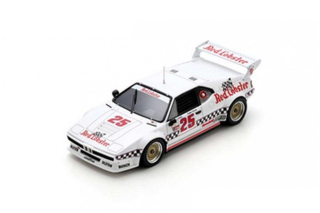 BMW M1 #25 Miller/Cowart Champion GTO IMSA 1981 1:43 Spark 