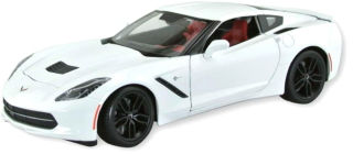 Chevrolet Corvette Stingray Z51 2014 white 1:18 Maisto