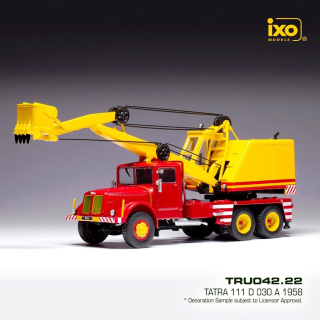 Tatra 111 D030 A Autorypadlo 1958 1:43 Ixo Models