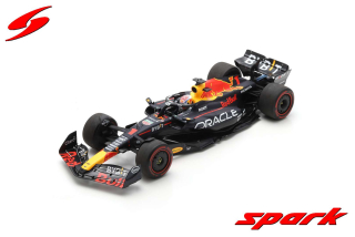 Oracle Red Bull Racing RB19 #1 M.Verstappen Winner Spanish GP 2023 40th Career Win 1:18 Spark
