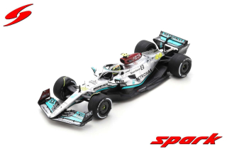 Mercedes-AMG Petronas F1 W13 #44 L.Hamilton 2nd French GP 2022 1:18 Spark
