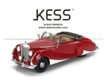 Bentley MKVI Franay snB26BH Drophead Coupe Cabriolet Open 1947 red 1:43 KESS Model