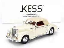 Bentley MKVI Drophead Coupe Graber Cabriolet Closed 1948 white 1:43 KESS Model