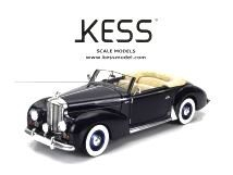 Bentley MKVI Drophead Coupe Graber Cabriolet Closed 1948 blue 1:43 KESS Model