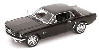 Ford Mustang Coupe 1964 1/2 black 1:18 Welly
