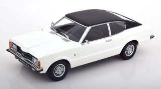 Ford England Taunus L Coupe 1971 white/black 1:18 KK Scale