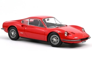 Ferrari Dino 246 GT 1968 red 1:18 Norev
