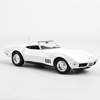 Chevrolet Corvette Convertible 1969 Can Am white 1:18 Norev