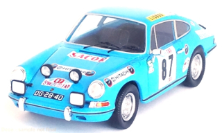 Porsche 911 L #87 Salvi/Arnaud Rallye Portugal 1971 1:43 Troféu