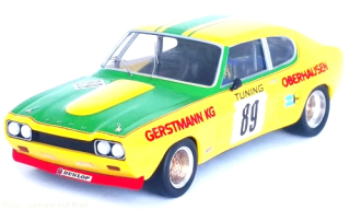 Ford Capri MK I 2600 RS #89 Christmann Gerstmann Tuning Nürburgring 1972 1:43 Troféu