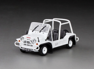 Mini Moke RHD Car Rental Macau with 2 Figurines white 1:43 Vitesse