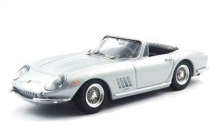 Ferrari 275 GTB/4 NART Spyder 1967 grey metallic 1:43 Best Model