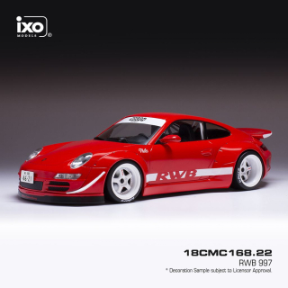 Porsche RWB 997 red 1:18 Ixo Models