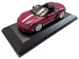 Porsche 718 Boxster Style Edition ruby star 1:43 Porsche Dealer Edition
