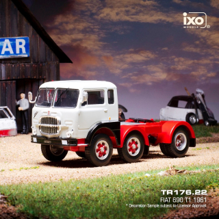Fiat 690 T1 1961 grey 1:43 Ixo Models