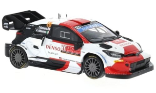 Toyota GR Yaris Rally1 #18 Katsuta/Johnston WRC Rally Monte Carlo 2022 1:43 Ixo Models