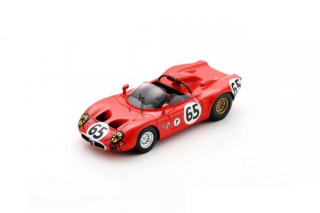 Alfa Romeo 33 #65 Zeccoli/de Adamich 12H Sebring 1967 1:43 Spark 