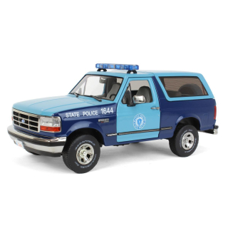 Ford Bronco XLT Massachusetts State Police 1996 1:18 Greenlight