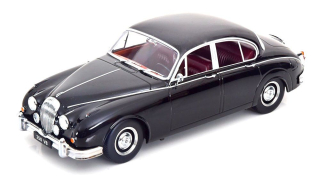 Daimler 250 V6 LHD 1962 black/bordeaux interior 1:18 KK Scale