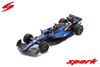 Williams F1 FW45 #23 A.Albon Williams Racing 9th USA GP 2023 1:18 Spark