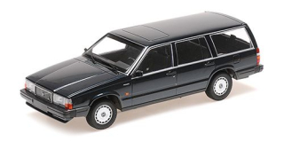 Volvo 740 GL Break 1986 dark green metallic 1:18 Minichamps 