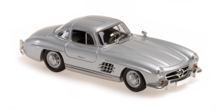 Mercedes-Benz 300 SL 1955 silver 1:43 Minichamps